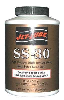 SS-30 1LB PURE COPPER HI-TEMP ANTI SEIZE