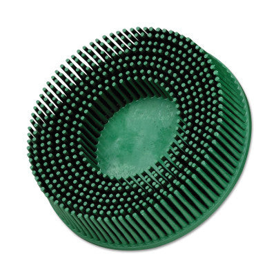 BRISTLE DISC RD-ZB 50 TRGRN 3INX5/8IN TAPERED