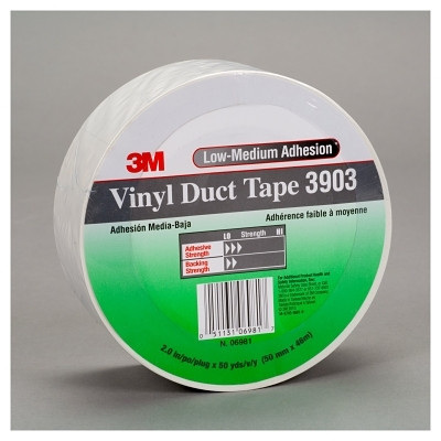 3M VINYL DUCT TAPE 3903GREEN 2" X 50YD 6.3MIL