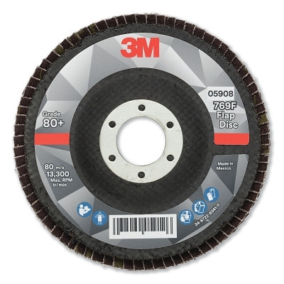 3M FLAP DISC 769F T29 4.5"X7/8" 80+