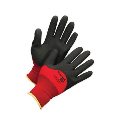 GLOVE RED X FOAMED/PVC