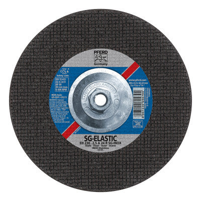 9 X 1/8 X 5/8-11 T27 CUT-OFF WHL A24 R SG-INOX