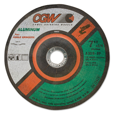 4-1/2"X1/4"X7/8" TYPE 27DEPRESSED CENTER WHEEL