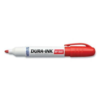 DURA-INK DRY ERASE MARKERS RED