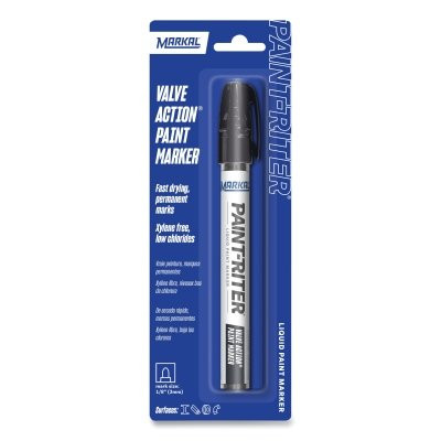 PAINT-RITER VALVE ACTIONPAINT MARKER BLK CARDED