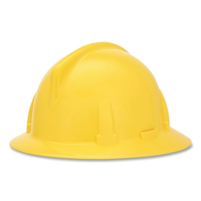 YELLOW TOPGARD HAT W/RATCHET SUSPENSION