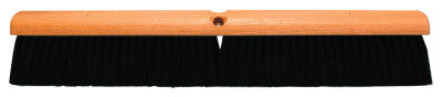 24" FLOOR BRUSH W/M60BLACK PLAST 2D04B1D