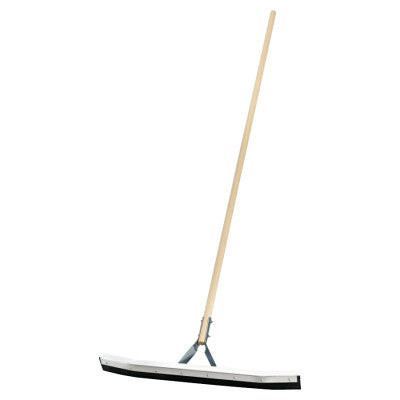24" CURVED FLOOR SQUEEGEE WITH HANDLE