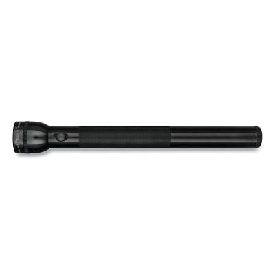 5 CELL D BLACK FLASHLIGHT HANG PACK