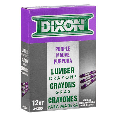 493 PURPLE LUMBER CRAYONS