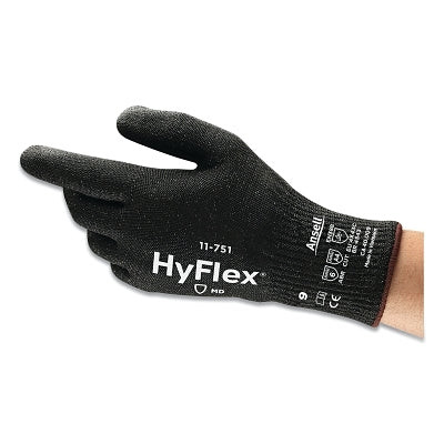 HYFLEX 11751 10GA BLK INTRCPT NYL/GLSS FBR 9