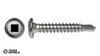  SS 550 Wafer Head Square Drive Self Drilling  Screw