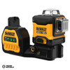 DCE089D1G18-XE DeWalt 12V/18V Xr 3X360° Multi-Voltage Multiline Laser Kit Green