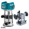 RT001GZ05 Makita 40Vmax XGT Brushless AWS Laminate Trimmer with plunge base