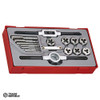 TTTD17 Teng 17pc Metric Tap & Die Set - TC-Tray