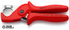 9020185 Knipex PlastiCut Hose Cutter for Flexible Hose & Conduit 