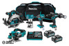 DK0203G501 Makita 40V Max Brushless 5 Pce Combo (4.0Ah) Kit