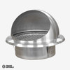 VENTDMSS100MM Masons Dome Cowl Vent, 304 Stainless Steel 100mm VENTDMSS100MM