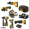 DCZ689T2T-XE DeWalt Cordless Tool Combo Kit 6 Piece 18-54 Volt, 6Ah