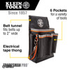 A-5241 Klein Tradesman Pro Tool Pouch 6 Pockets