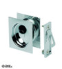 386BCC Square Passage Sliding Cavity Set in Bright Chrome