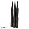 V50844 Vaughan Nail Punch Set 3PCE 0.8, 1.6, 2.4mm (1/32, 2/32, 3/32)