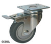 WLR75/P-TB Wheelco Light Duty Castors 75mm Swivel Brake 60kg Max