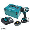 DTW1001RTJ Makita 18V LXT  Brushless  High Torque 3/4 Sq. Drive Impact Wrench Kit (5.0Ah)