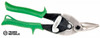 MW6716-R Midwest T-6716 Green Aviation Snips - Right Cut