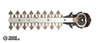 195178-3 Makita Hedge Trimmer Blade for DUM604
