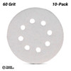 P-33358 Makita 10PK DISC 125mm 60G White