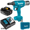 DRV150RTE Makita 18V LXT Brushless Rivet Tool Kit (5.0Ah)