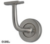 512SN Miles Nelson #512 Bannister Bracket Satin Nickel on Solid Brass Concealed Fix