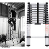 PE8930 ProEquip 3.8M Telescopic Aluminium Ladder 150kg Cap.