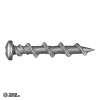  Galv Pan Head Square Drive Wall Dog Screw