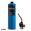WK2301TK BernzOmatic Trigger Start Propane Torch Kit Torch and Gas Cylinder Blue
