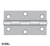 H40FZ Fortress 40x25 Fixed Pin Hinge Zinc