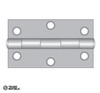 H100FZ Fortress 100x75 Fixed BR Pin Hinge Zinc