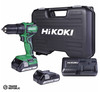 DV18DD(GCZ) Hikoki 18V Compact Brushless Impact Drill 2 x 1.5Ah + UC18YKSL(H0Z) in Case