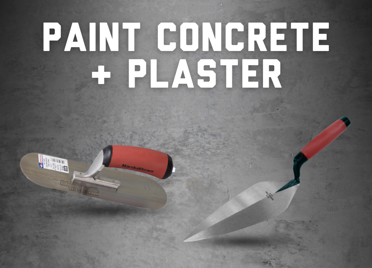 Paint Concrete & Plaster