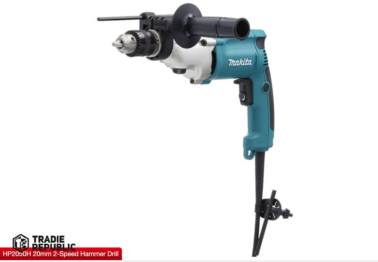 HP2050H Makita HP2050H 20mm Hammer Drill with LED Light