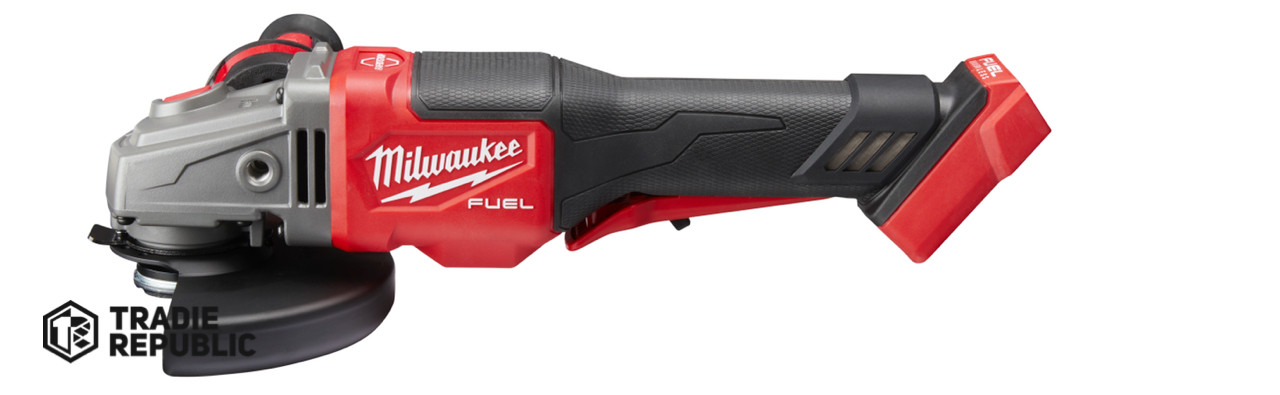 M18FSAG125XPDB-0 Milwaukee M18 Fuel 5IN Grinder Rapidstop Tool only