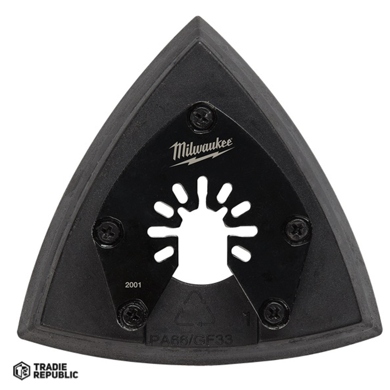 49252001 Milwaukee 89mm (3 1/2in) Open-Lok™ Triangle Sanding Pad