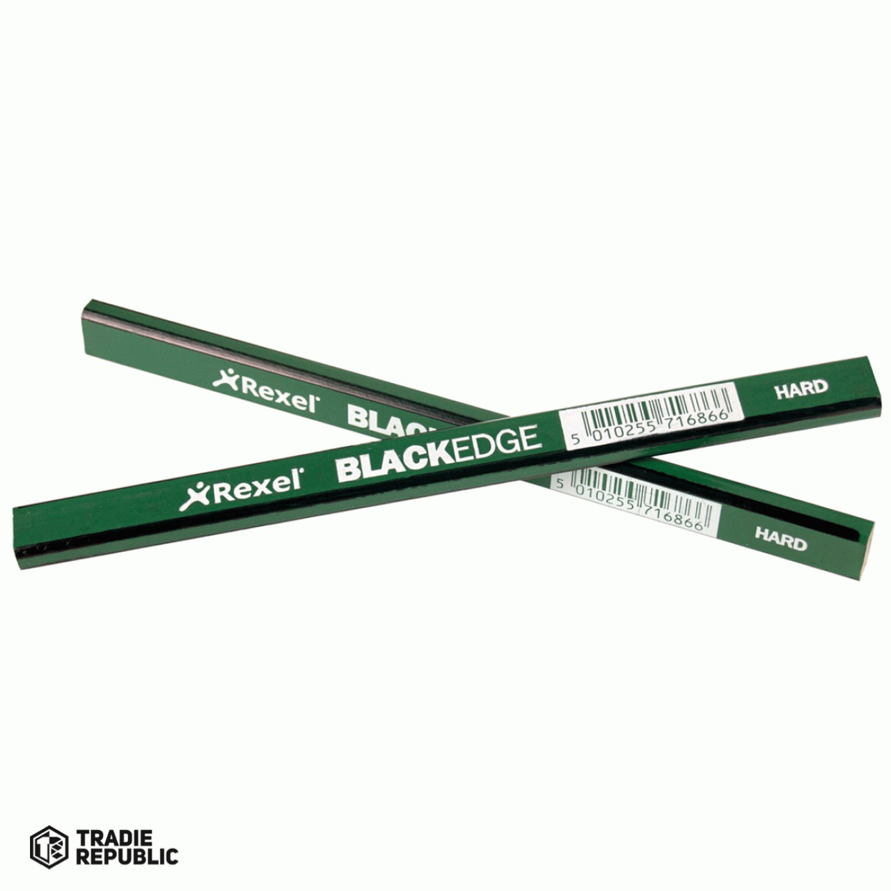 BP218H Blackedge 218H Carpenters Pencil - Green