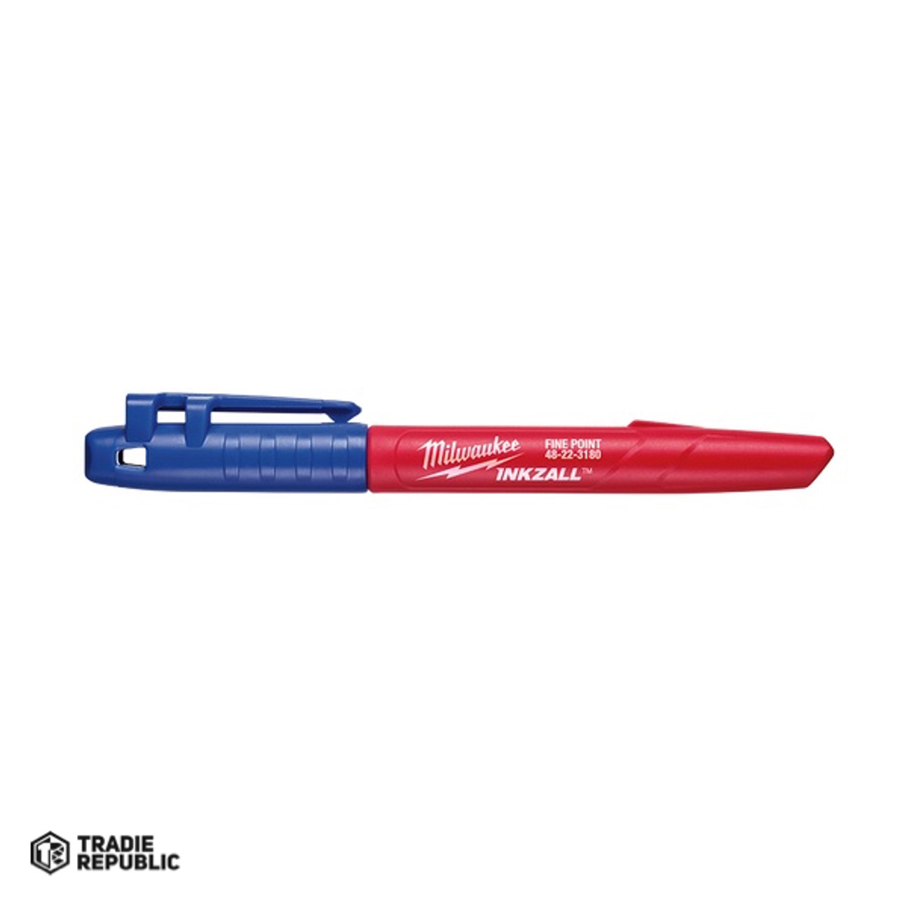 48223180 Milwaukee Inkzall Fine Point Marker Blue