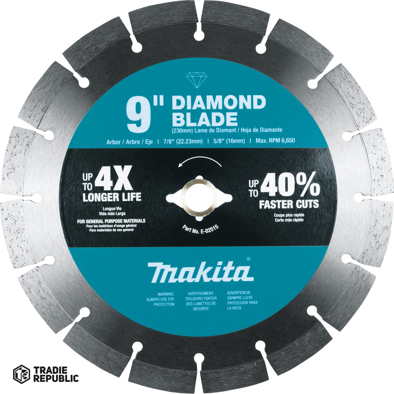 E-02515 Makita Diamond Blade Segmented Rim 230mm