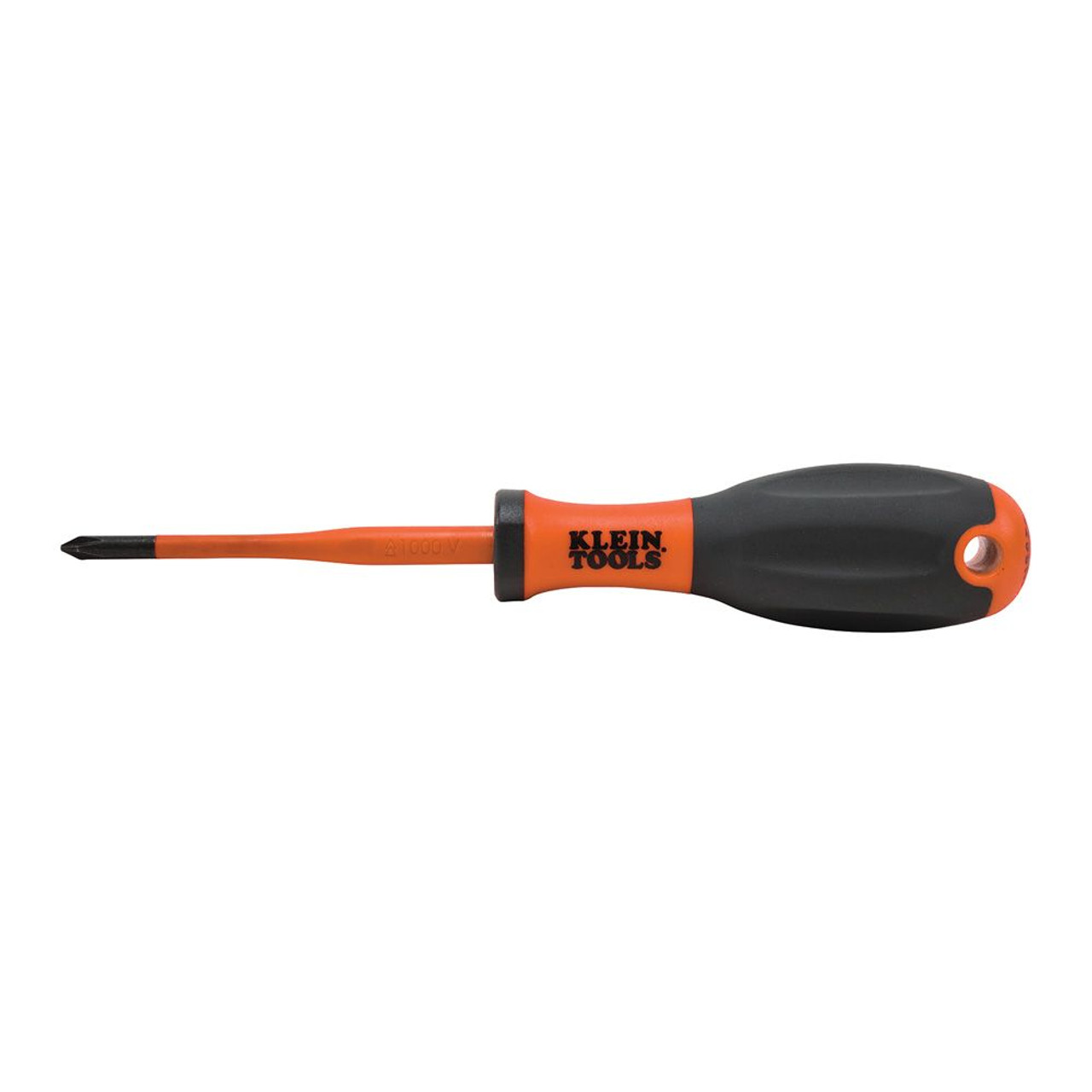 Klein Screwdriver PH1 x80mm Slim Profile Vde Insulated Phillips Tip