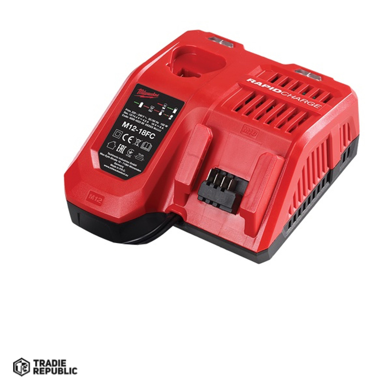 M12-18FC Milwaukee 12V/18V Dual Fast Charger Tool only