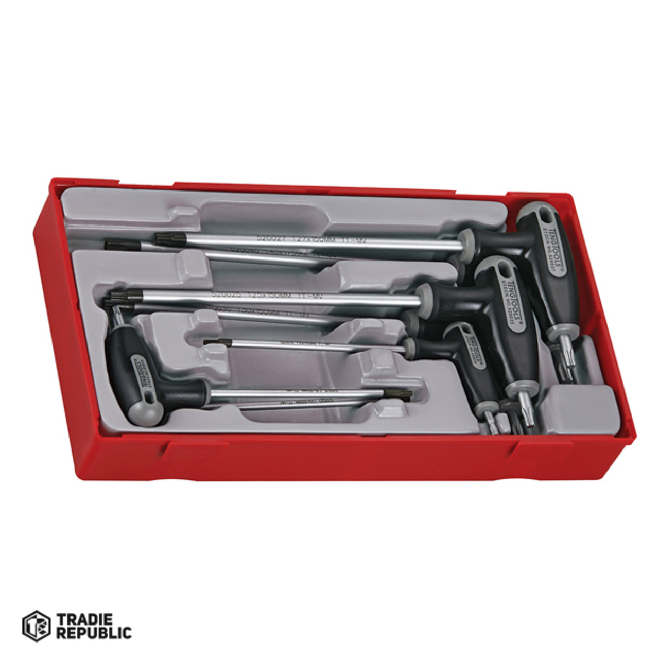 TTTX7 Teng 7pc T-Handle TX/TPX Set 10-40 - TC-Tray