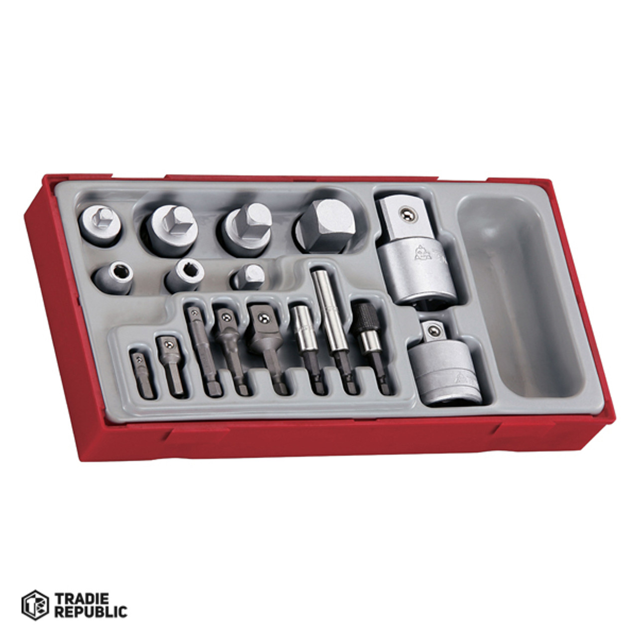 TTADP17 Teng 17pc Multi-Drive Adaptor Set - TC-Tray